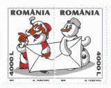 Romania, LP 1622/2003, Craciun 2003 (diptic), MNH, Nestampilat