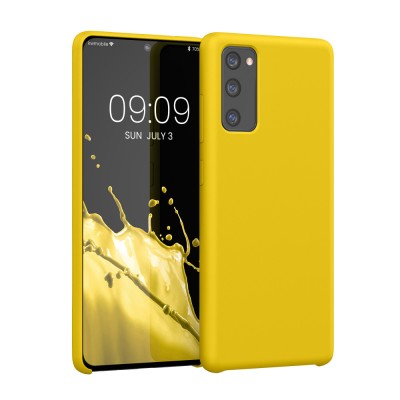 Husa pentru Samsung Galaxy S20 FE, Silicon, Galben, 53605.165 foto