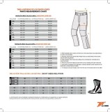 Cumpara ieftin Pantaloni motociclete Touring unisex Seventy vara/iarna model SD-PT3 culoare: alb/rosu/albastru XXXL
