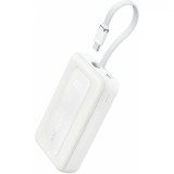 Baterie Externa Anker Zolo, 20000mAh, 30W, QC + PD, 1 x USB-A - 2 x USB-C, Alba A1689H21
