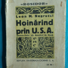 Leon M Negruzzi – Hoinarind prin USA 1931 ( prima editie in romana )