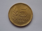5 pesos 1976 ARGENTINA, America Centrala si de Sud
