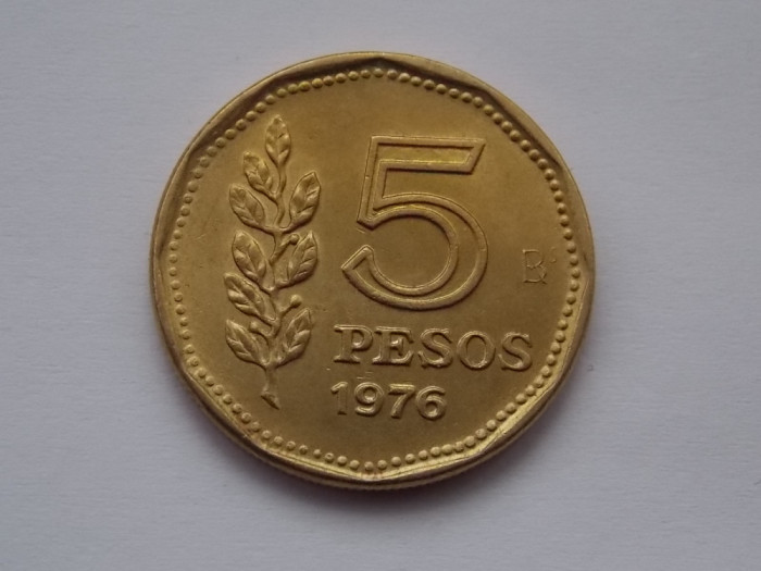 5 pesos 1976 ARGENTINA