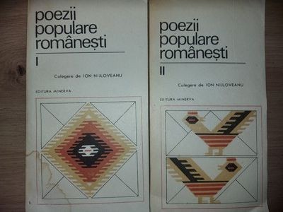 Poezii populare romanesti 1, 2- Ion Nijloveanu foto