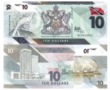 Trinidad &amp; Tobago 10 Dolari 2020 P-62a Polimer UNC
