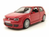 Macheta VW Golf 4 IV R32 rosu - Maisto 1/24 Volkswagen