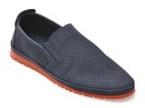 Pantofi GRYXX bleumarin, M6821, din nabuc