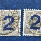 Germania - Wurttemberg 1919 - Marci Serviciu cu Supratipar 2, Stampilate (T26)