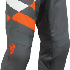 Pantaloni atv/cross Thor Sector Checker, culoare gri/portocaliu, marime 30 Cod Produs: MX_NEW 290110995PE