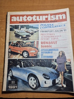 revista autoturism noiembrie 1991 - formula 1 , nigel mansell foto