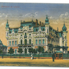 5438 - BUCURESTI, Ministerul de Externe, Romania - old postcard - used - 1925