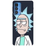Husa compatibila cu Motorola G50 model Rick, Silicon, TPU, Viceversa, Transparent, Carcasa