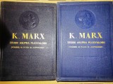 K. MARX - CAPITALUL - VOL. IV - TEORII ASUPRA PLUSVALORII (2 PARTI - COMPLET)