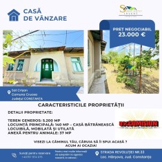 CASĂ TRADIȚIONALĂ DIN CHIRPICI &ndash; SAT CRIȘAN, COMUNA CRUCEA
