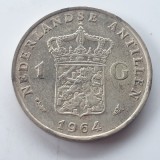 OLANDA 1 gulden 1964 argint Juliana, Europa