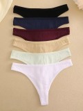 Cumpara ieftin Set 6 perechi de chiloti pentru dama, CH078, Multicolor
