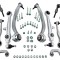 Set brate suspensie Vw Passat 2000-2005, Audi A6 2000-2006 Suspensie Fata Set Complet, Tip Greu, NTY ZWD-VW-000A
