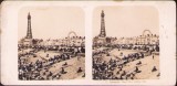 ST72N Blackpool, View from Central Pier, stereoscopic photo