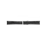 Curea ceas din piele neagra Morellato Basic Bolle 16mm 18mm A01X5203480019CR