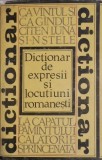 Dictionar de expresii si locutiuni romanesti