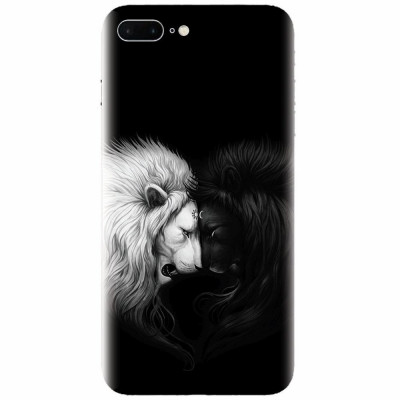 Husa silicon pentru Apple Iphone 7 Plus, Lions foto