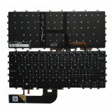 Tastatura Laptop 2in1, Dell, XPS 15 9575, iluminata, layout US