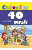 Coloram 40 de imagini cu pirati