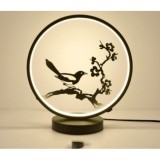 Lampa Veghe LED 2in1 Cald/Rece, Veioza Copii Pasari, Design 3D, Fier Forjat, Priza 220V, Decor Dormitor, Camera Copilului