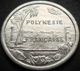 Moneda exotica 1 FRANC - POLYNESIE / POLINEZIA FRANCEZA, anul 1999 * Cod 4931