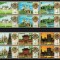 RAS AL KHAIMA 1972 - Constructii celebre, J.O. / serie completa perechi MNH