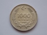 1000 LIRA 1990 Turcia, Europa