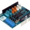 Arduino Motor Shield Rev3 - Modul Extensie Driver Motor L298P