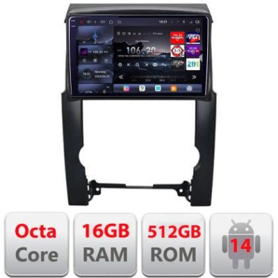 Navigatie Kia Sorento 2009-2013 Edotec Kit-041 8 core QLED 2K 16+512 360 Android Waze USB Navigatie Internet Youtube Radio CarStore Technology foto
