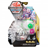 Figurina metalica Bakugan Evolutions, Platinum Powerup S4, Wrath, 20138087