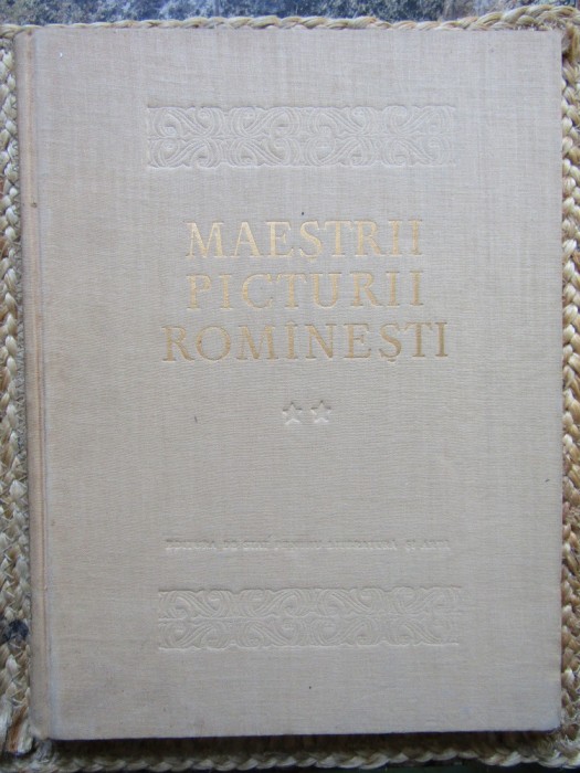 Maeștrii picturii rom&acirc;nești &icirc;n Muzeul de Artă al RPR 1955