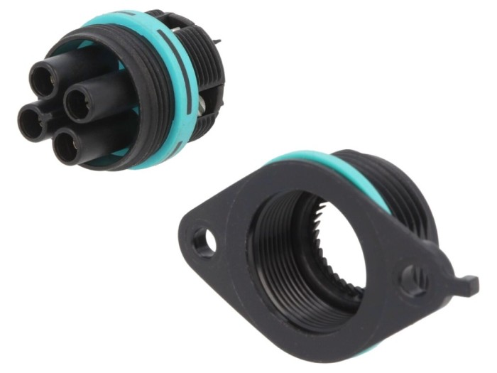Conector Alimentare AC mamă IP68