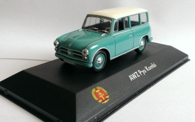 Macheta AWZ P70 Kombi 1956 - IXO/Atlas 1/43 (Trabant) foto