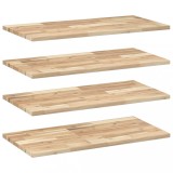 Cumpara ieftin Rafturi plutitoare 4 buc. 100x40x2cm lemn masiv acacia netratat