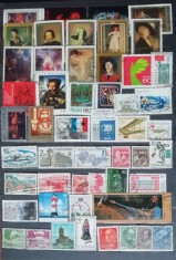 PS 40 - Lot timbre straine vech si foarte vechi - obliterate