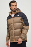 The North Face geaca sport din puf Diablo culoarea maro