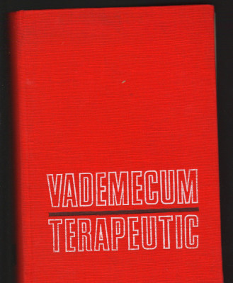 C10101 - VADEMECUM TERAPEUTIC - Dr, GEORGE IONESCU AMZA foto