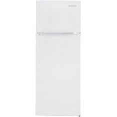 Frigider cu doua usi Daewoo DTS-207MEW, 204 l, Compartiment legume si fructe, Clasa E, Alb