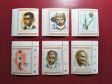 MAURITIUS 1969 SERIE GANDHI MNH