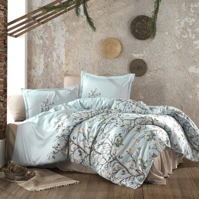 Lenjerie de pat satin clasy king size (alvin v1) foto