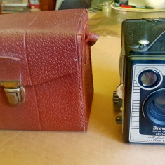 C652-Aparat BROWNIE KODAK foto Box Six 20 Camera Model E. Made in England.