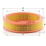 MANN-FILTER C 3082/5 Filtru aer pentru FIAT Seicento / 600 Hatchback