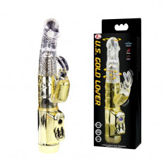 Vibrator Iepuras Rabbit U.S. Gold Lover