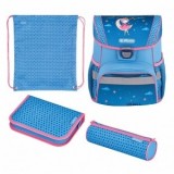 Ghiozdan echipat Loop Plus, motiv Moon Lady