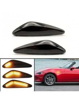Set 2 semnalizari aripa Led Dinamice Mazda 6, RX-8, MX-5, Mazda - 5 foto