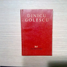INSEMNARE A CALATORIII MELE - Dinicu Golescu - BPT, 1964, 196 p.